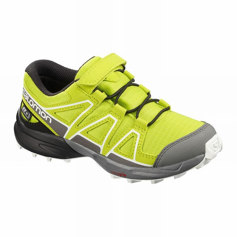 Zapatillas Trail Running Salomon Niños Rosas / Negras - Salomon Argentina SPEEDCROSS CLIMASALOMON™ I